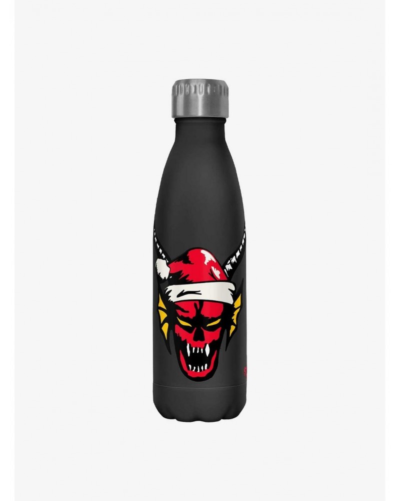 Stranger Things Santa Hellfire Demon Water Bottle $7.97 Water Bottles