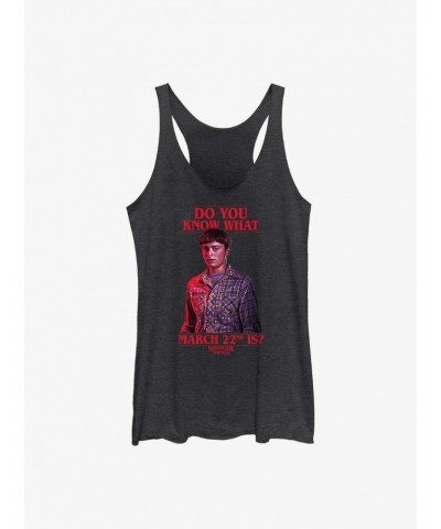 Stranger Things Will's Birthday Girls Tank $11.14 Tanks