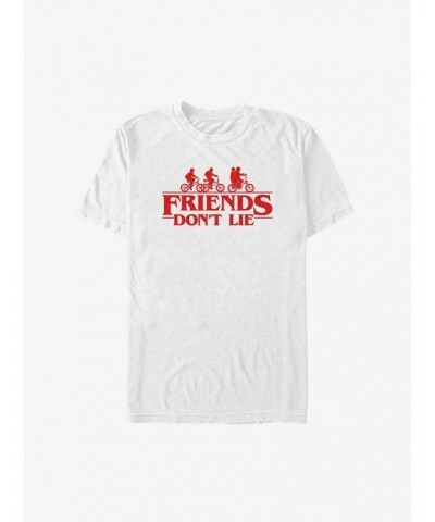 Stranger Things Friends Don't Lie Logo Big & Tall T-Shirt $10.76 T-Shirts