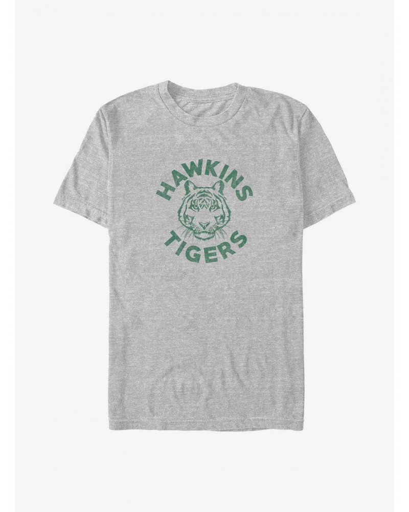 Stranger Things Hawkins Tigers Logo Big & Tall T-Shirt $12.26 T-Shirts