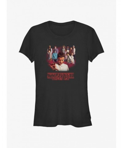 Stranger Things Day All The Kids Girls T-Shirt $10.46 T-Shirts