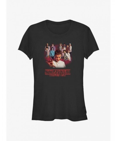 Stranger Things Day All The Kids Girls T-Shirt $10.46 T-Shirts