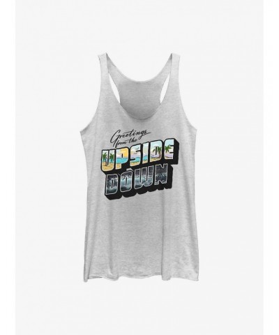 Stranger Things Upside Down Postcard Girls Tank $8.03 Tanks