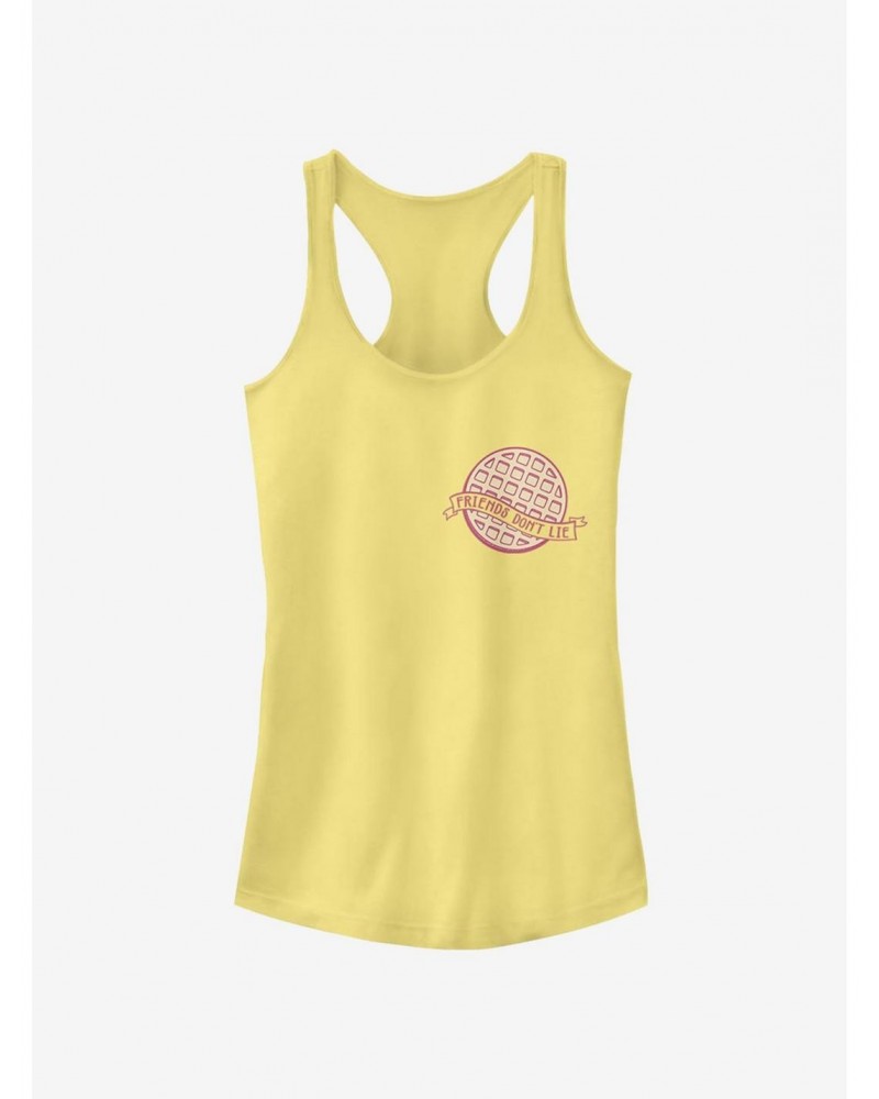 Stranger Things Waffle Pocket Girls Tank $10.96 Tanks