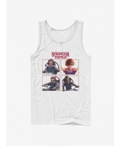 Stranger Things Cast Box Up Tank $9.96 Tanks