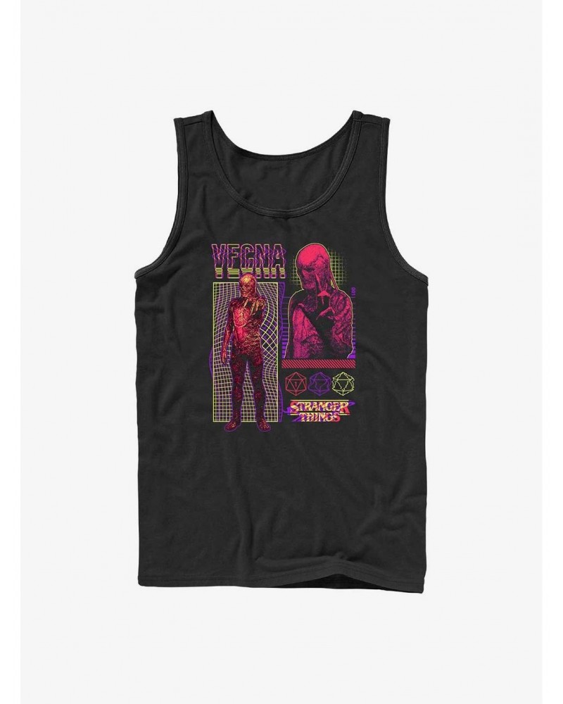 Stranger Things Vecna Infographic Tank $12.20 Tanks