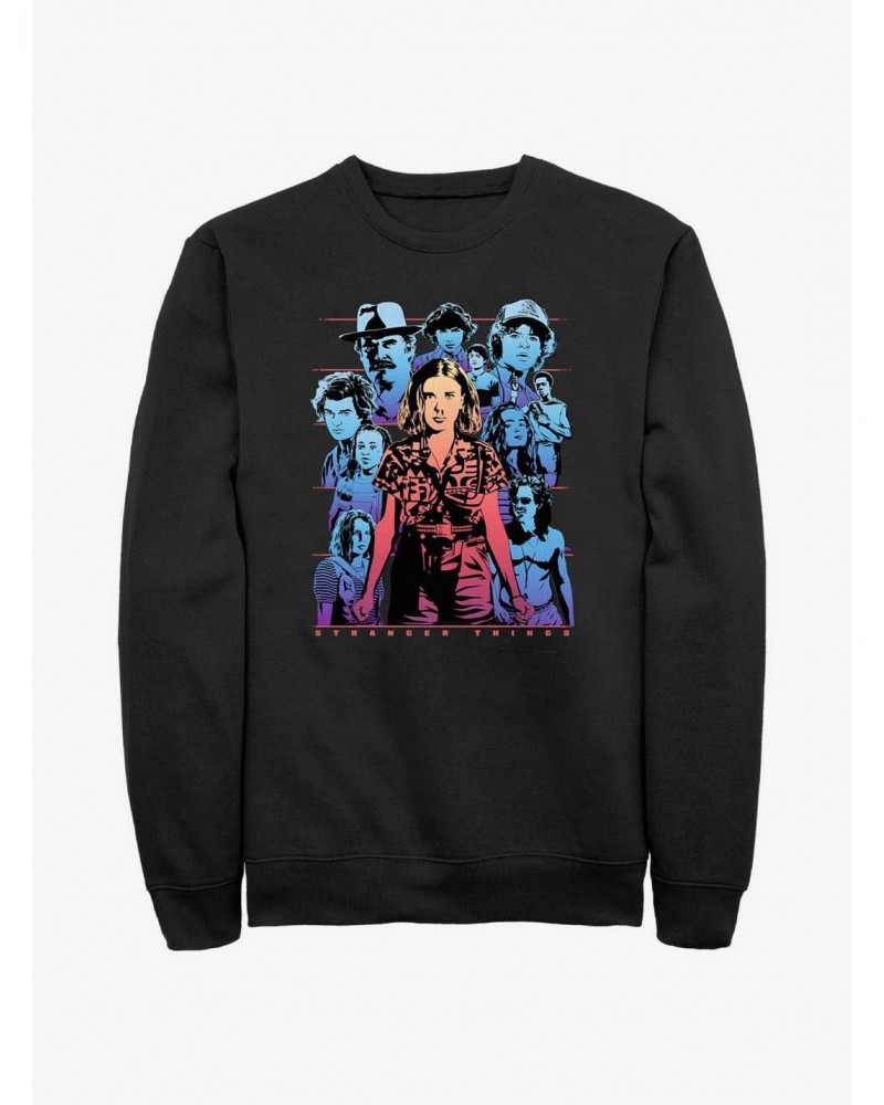 Stranger Things Populous Gaze Sweatshirt $14.02 Sweatshirts