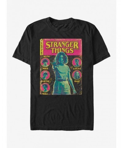 Extra Soft Stranger Things Stranger Things Comic Cover T-Shirt $11.27 T-Shirts