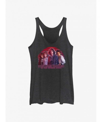 Stranger Things Most Miles Traveled Girls Tank $11.66 Tanks