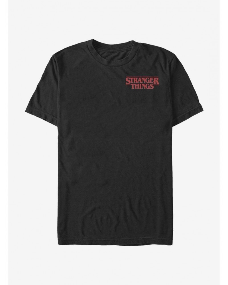 Stranger Things Stranger Things Pocket T-Shirt $10.99 T-Shirts