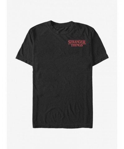 Stranger Things Stranger Things Pocket T-Shirt $10.99 T-Shirts