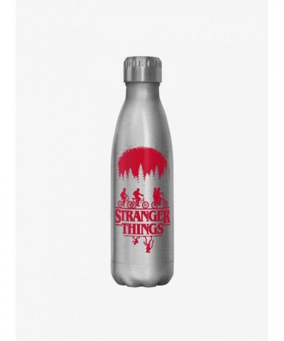 Stranger Things Riding Bikes Stainless Steel Water Bottle $11.70 Water Bottles