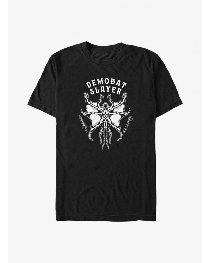 Stranger Things Demobat Slayer T-Shirt $7.65 T-Shirts