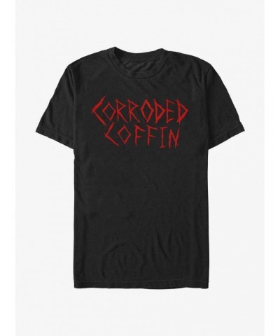 Stranger Things Corroded Coffin T-Shirt $8.37 T-Shirts