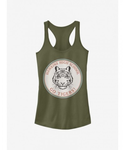 Stranger Things Hawkins Go Tigers Girls Tank $12.20 Tanks