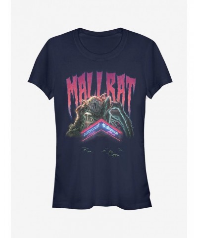 Stranger Things Mallrat Demogorgan Girls T-Shirt $8.72 T-Shirts