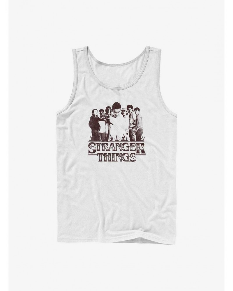 Stranger Things Group Focus Tank $11.70 Tanks