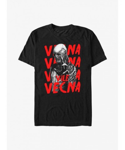 Stranger Things Vile Vecna Horror Poster T-Shirt $9.56 T-Shirts