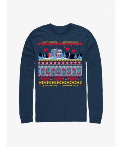 Stranger Things Creel House Long-Sleeve T-Shirt $12.83 T-Shirts