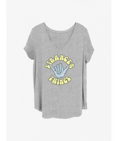 Stranger Things Rad Things Girls T-Shirt Plus Size $11.56 T-Shirts