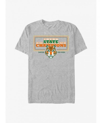 Stranger Things State Champions T-Shirt $10.52 T-Shirts