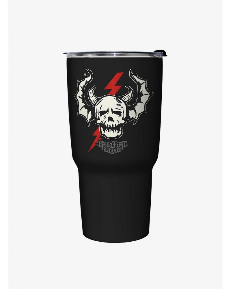 Stranger Things Hellfire Club Lightning Travel Mug $10.76 Mugs