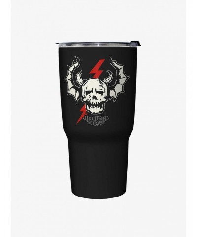 Stranger Things Hellfire Club Lightning Travel Mug $10.76 Mugs