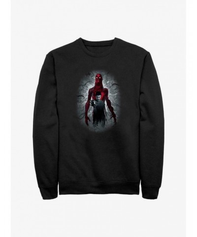 Stranger Things Vecna and Eleven Sweatshirt $16.24 Sweatshirts