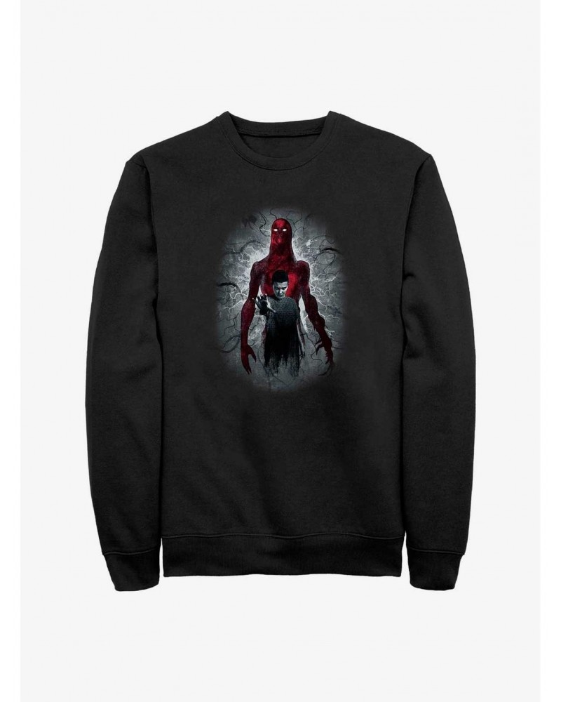 Stranger Things Vecna and Eleven Sweatshirt $16.24 Sweatshirts