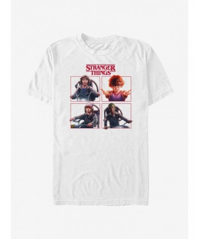 Stranger Things Cast Box Up T-Shirt $8.60 T-Shirts