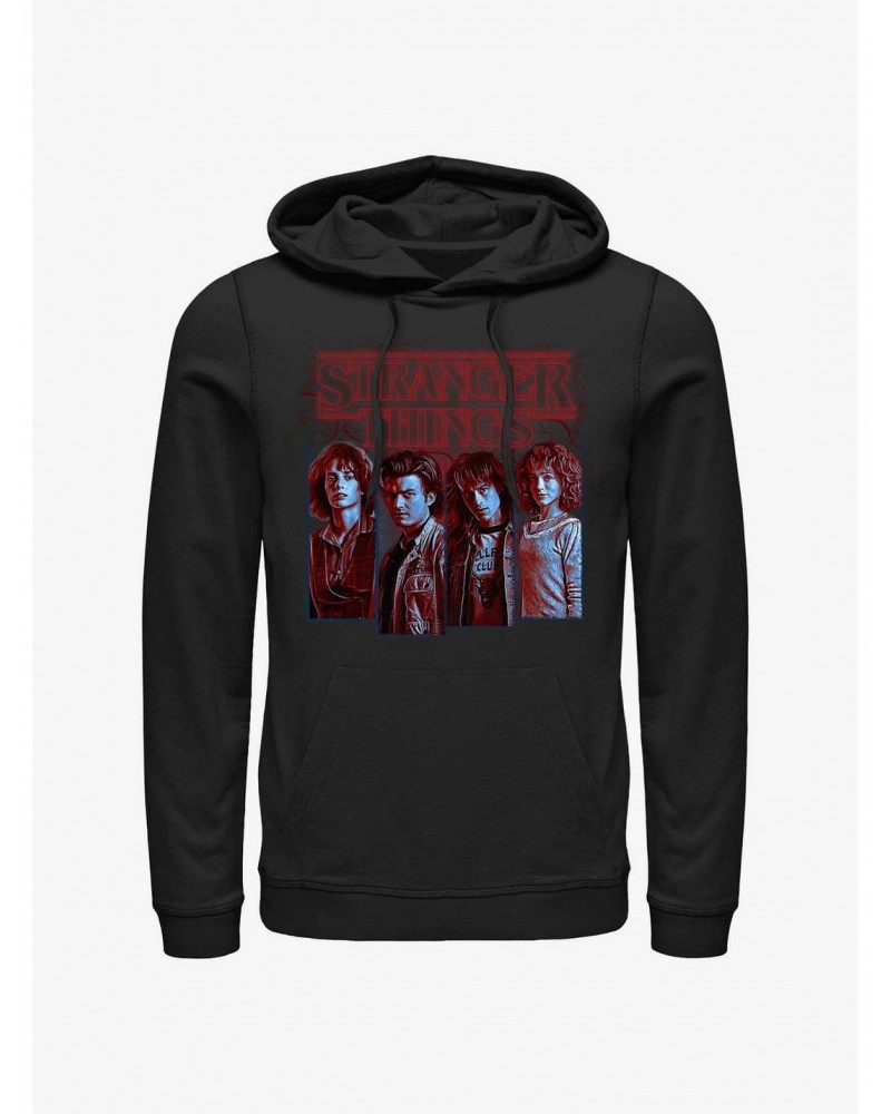 Stranger Things Robin, Steve, Eddie, Nancy Hoodie $16.16 Hoodies