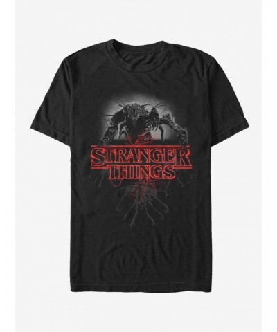 Stranger Things The Mind Flayer T-Shirt $10.76 T-Shirts