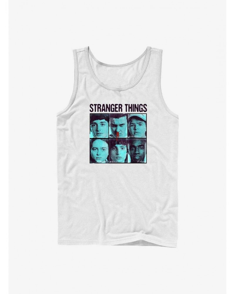 Stranger Things Halftone Gang Tank $11.95 Tanks