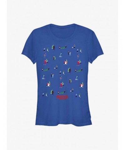 Stranger Things Get A Tree Girls T-Shirt $10.71 T-Shirts