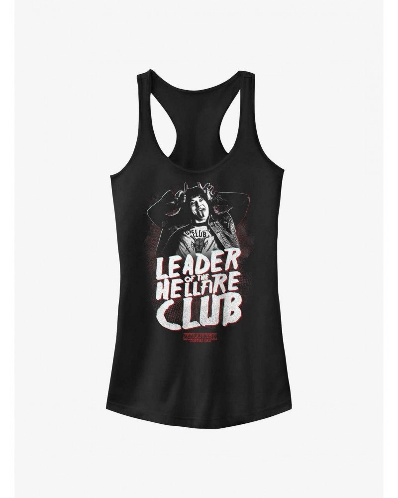 Stranger Things Day Eddie Munson Leader of Hellfire Club Girls Tank $8.96 Tanks