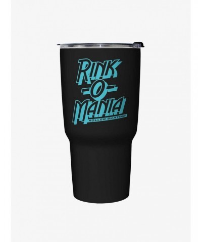 Stranger Things Rink-O-Mania Logo Travel Mug $14.95 Mugs