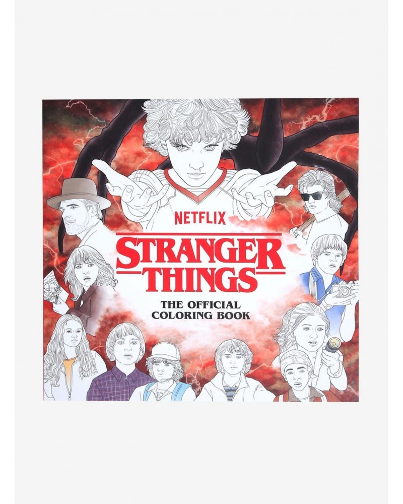 Stranger Things: The Official Coloring Book $8.50 Books