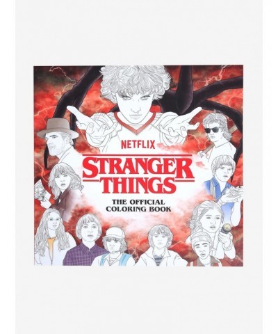 Stranger Things: The Official Coloring Book $8.50 Books