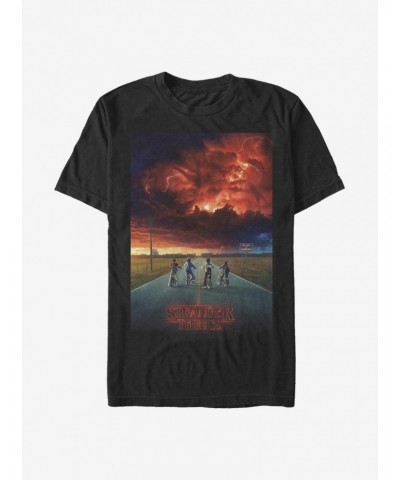 Extra Soft Stranger Things Demogorgon Cloud Poster T-Shirt $10.40 T-Shirts