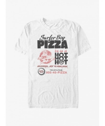 Stranger Things Surfer Boy Pizza Flyer T-Shirt $7.41 T-Shirts