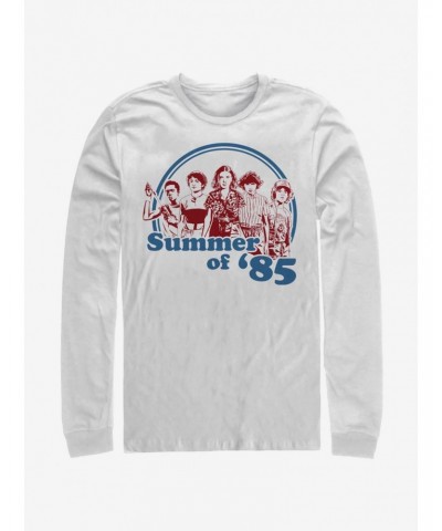 Stranger Things Group Summer of 85 Long-Sleeve T-Shirt $16.45 T-Shirts