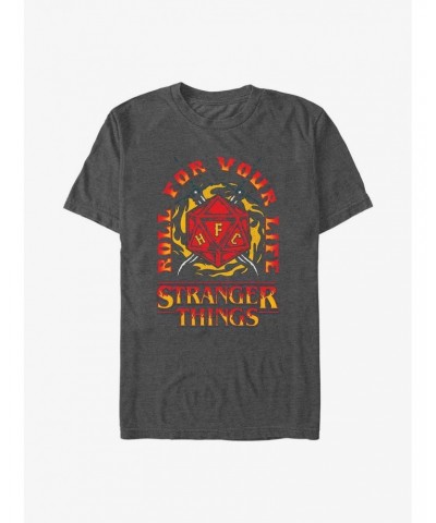 Stranger Things Fire and Dice T-Shirt $9.80 T-Shirts