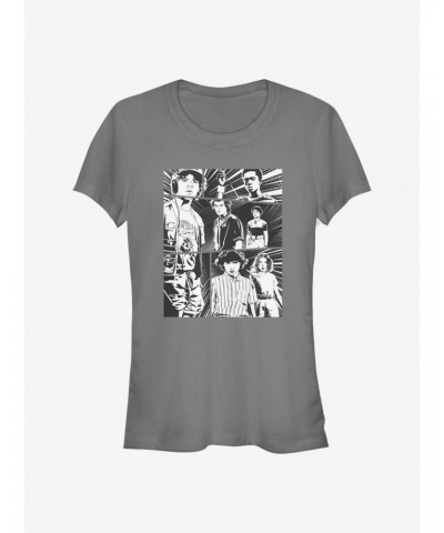 Stranger Things Strange Stares Girls T-Shirt $11.21 T-Shirts