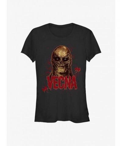 Stranger Things Gritty Vecna Girls T-Shirt $9.96 T-Shirts