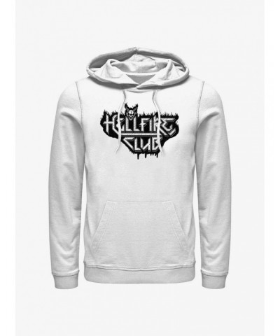 Stranger Things Hellfire Club Demon Logo Hoodie $19.76 Hoodies