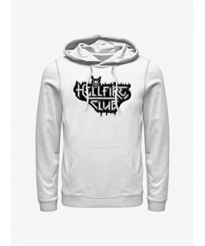 Stranger Things Hellfire Club Demon Logo Hoodie $19.76 Hoodies