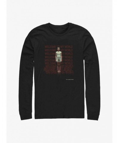 Stranger Things Welcome To My World Long-Sleeve T-Shirt $14.81 T-Shirts