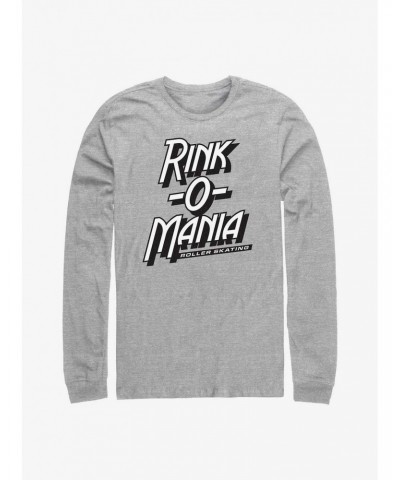 Stranger Things Rink-O-Mania Logo Long-Sleeve T-Shirt $13.16 T-Shirts