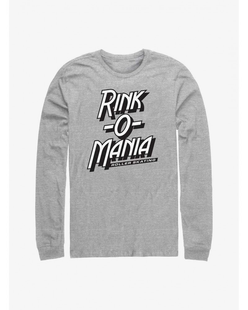 Stranger Things Rink-O-Mania Logo Long-Sleeve T-Shirt $13.16 T-Shirts