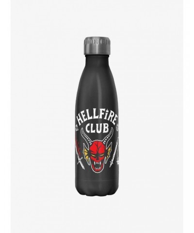 Stranger Things Hellfire Club Water Bottle $8.72 Water Bottles